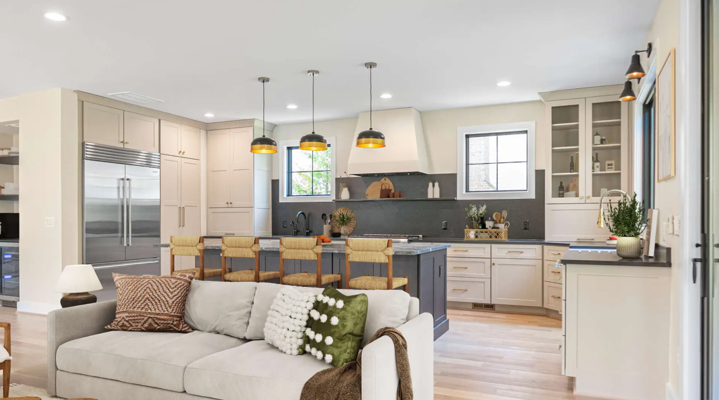 How to Plan a Whole House Renovation inspiration. Full house remodel showing clean exterior lines and updated materials