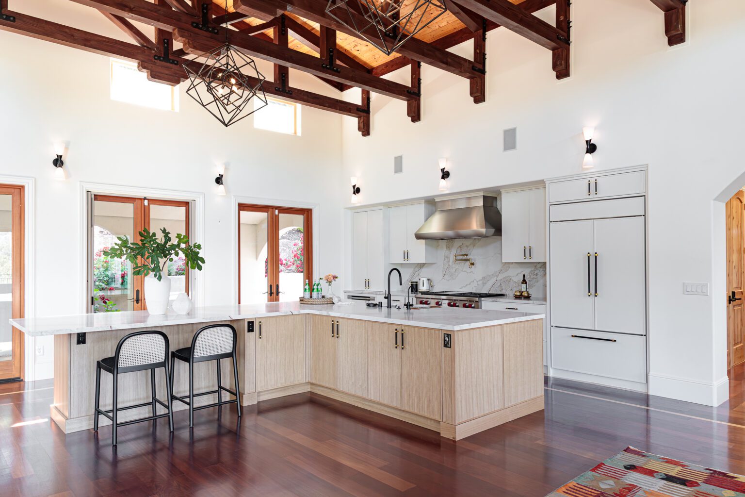 Kitchen Storage Ideas That Maximize Space inspiration. Open plan kitchen remodel with a large island